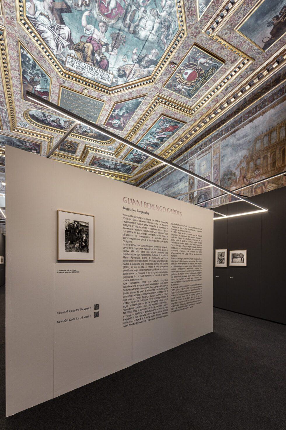 Grafica mostra Gianni Berengo Gardin Udine Castello Udine Civici Musei Udine Alessandra Conte Graphic Designer