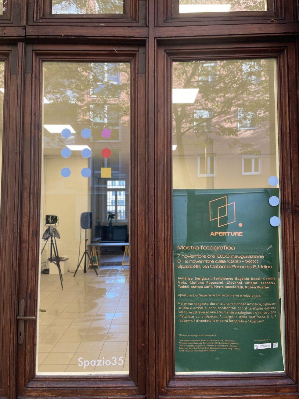 Progettazione grafica comunicazione coordinata per progetto APErture | Zeroidee APS | Puntozero | Friuli Venezia Giulia | Spazio35 Associazione Constraint ETS | Alessandra Conte Graphic Designer